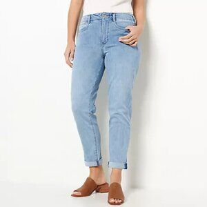 NYDJ high rise "Girlfriend" Jeans